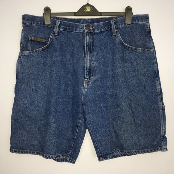 Big Smith Other - Big Smith Mens 42 Medium Wash 100% Cotton Denim Blue Jean Carpenter Shorts